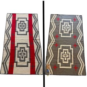 Limited Edition Pendleton San Miguel Wool Blend Blanket 67x38 Cuarto Centenaro